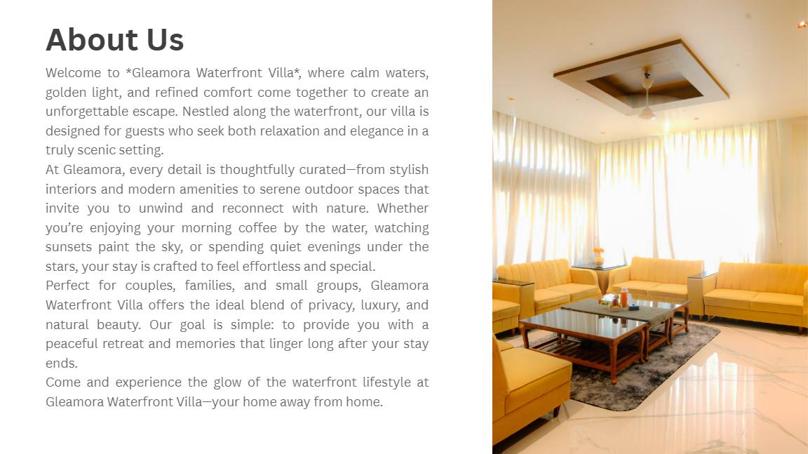 Gleamora Waterfront Villa – view 3